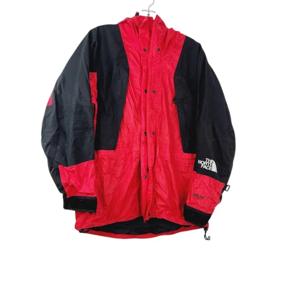 The North‎ Face Men's Black Red Gore-Tex Winter Trail Snow Jacket Size XS